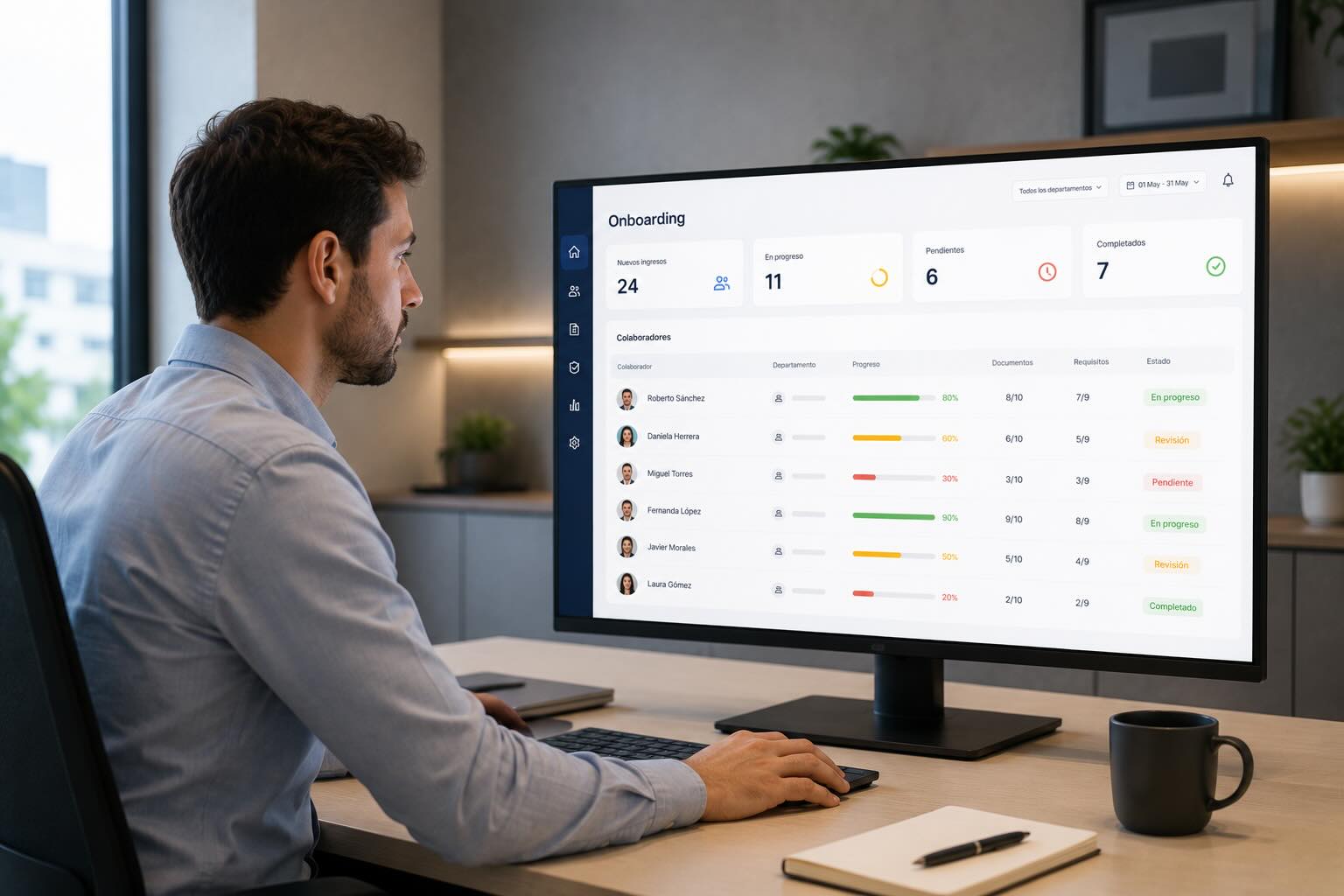 Recursos Humanos acompañando el onboarding de un colaborador